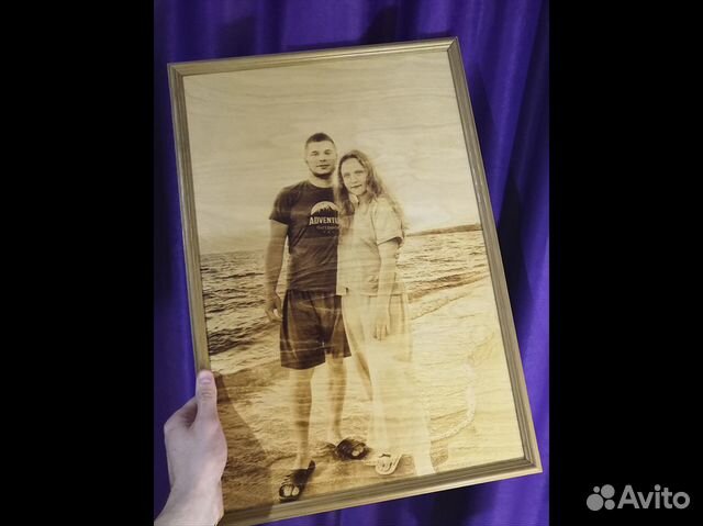 Портрет на дереве