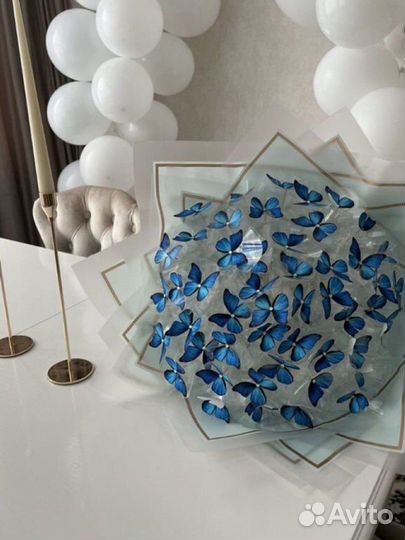 Шикарные букеты из бабочек