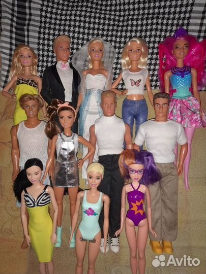 Кукла Барби Кен Дисней Обувь Много кукол