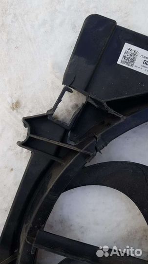 Диффузор с вентилятором Kia Sorento 4 MK 2021