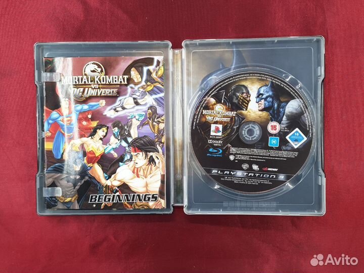 Mortal kombat vs DC Universe в стилбуке для ps3