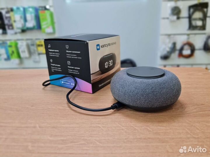 Умная колонка VK Капсула мини