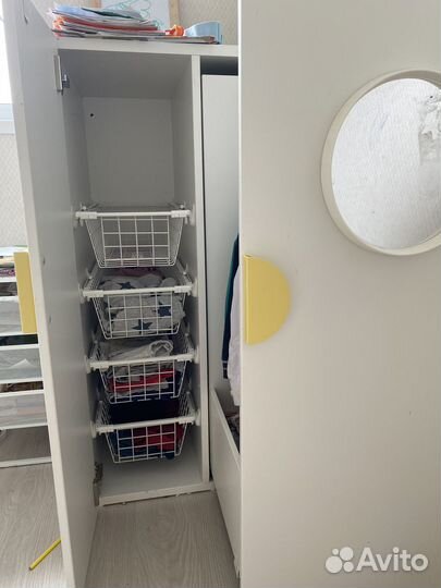 Детская мебель шкаф IKEA Smastad
