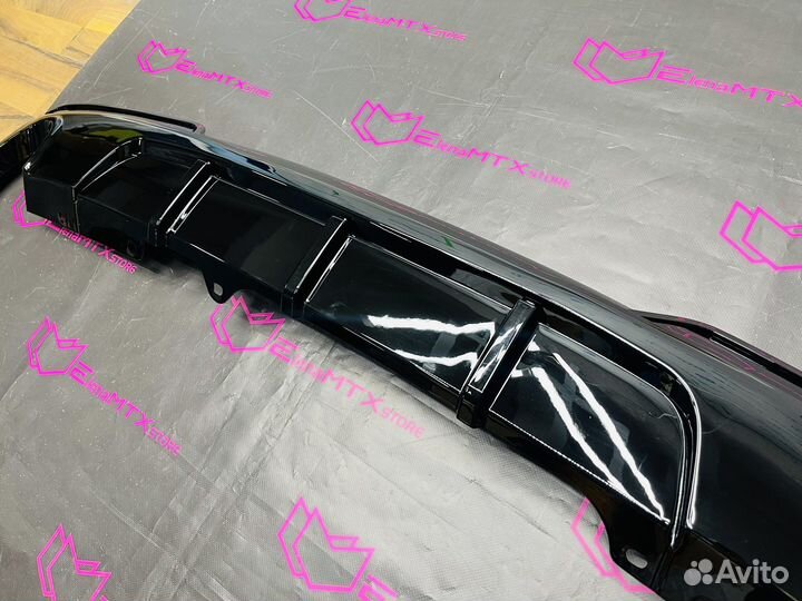 Диффузор BMW F10 в стиле Performance