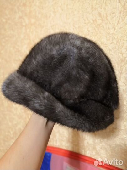Шапка норка 56р