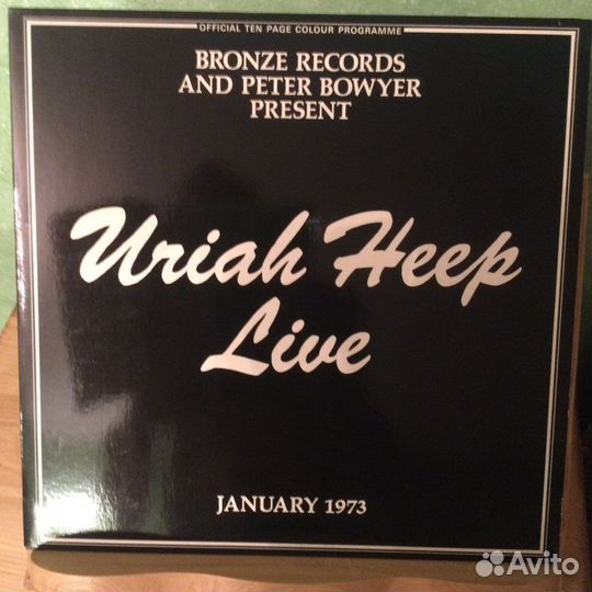 Uriah Heep/Live 2Lp /Wonderworld, Germany