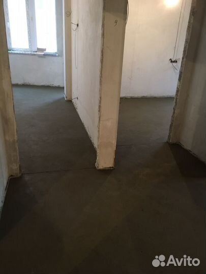 Стяжка пола механизированным способом(полусухая)