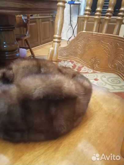 Шапка норковая женская бу