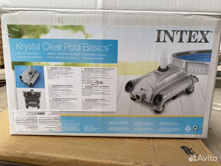 Пылесос для бассейна intex