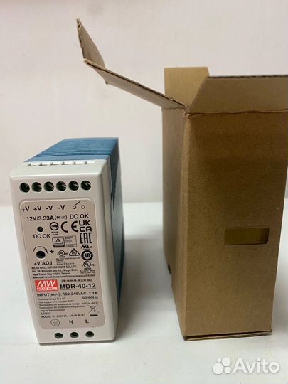 Блок питания Mean Well MDR-40-12