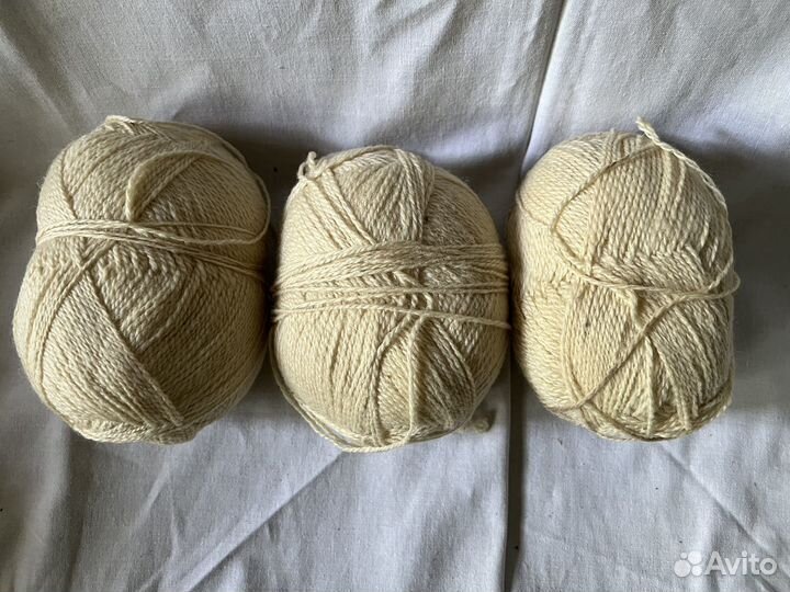 Пряжа 100% шерсть