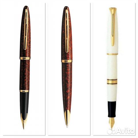 Ручка с золотым пером, waterman