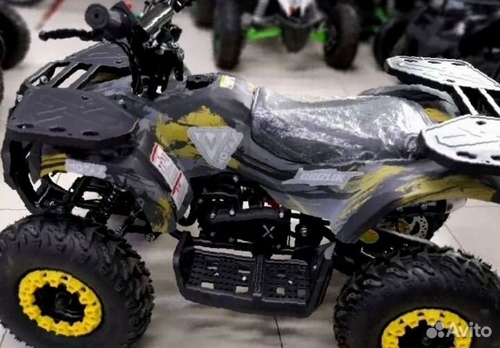 Детский квадроцикл Mini Grizlik X16 (PS) желтый