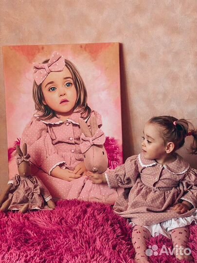 Портреты на холсте от студии Magic