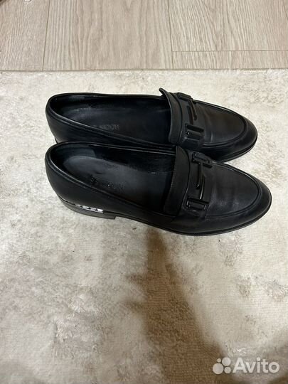 Лоферы черные kiss moon