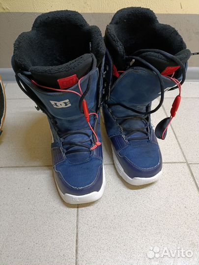 Сноубордический комплект Flow, Burton, DC