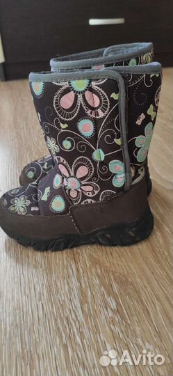 Сапоги зимние детские 25