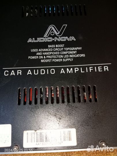 Автомобильный усилитель Audio Nova