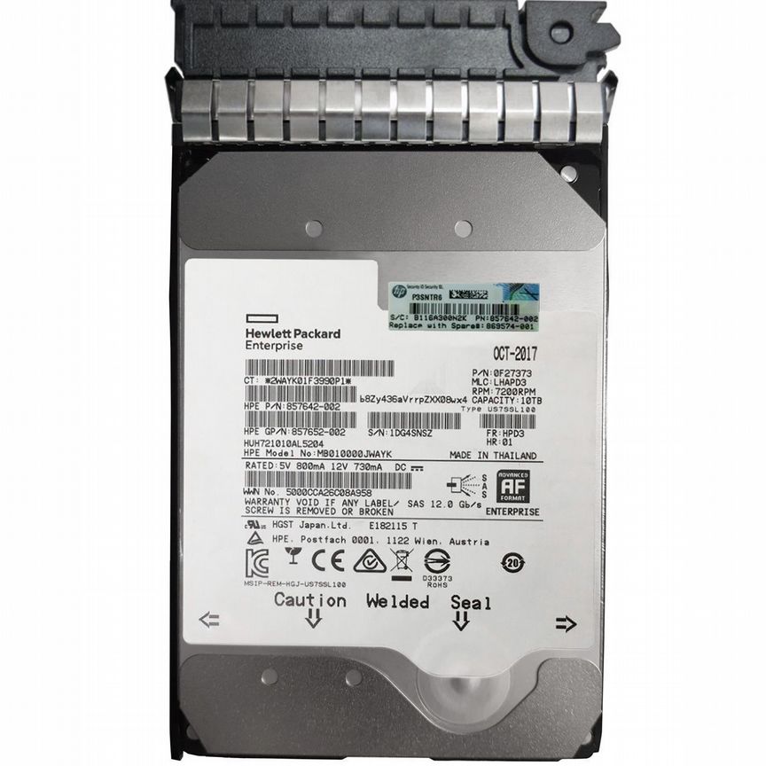[869347-B21] Жесткий Диск Hp 10tb 869574-001 Sas 3,5 869347-B21