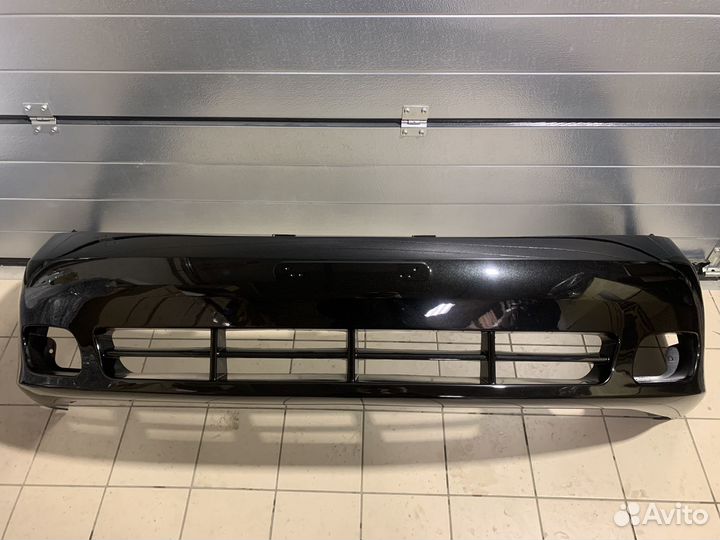 Бампер передний шевроле ланос (в цвет зеленый )