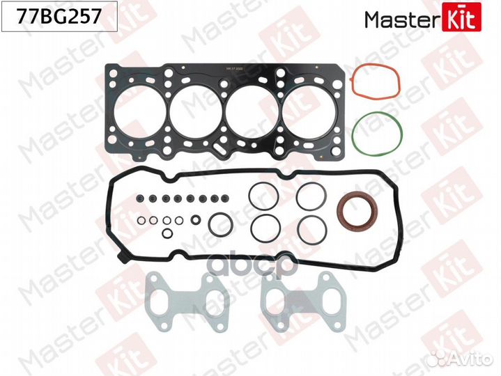 Комплект прокладок ГБЦ fiat 169A4, 199A7 77BG25