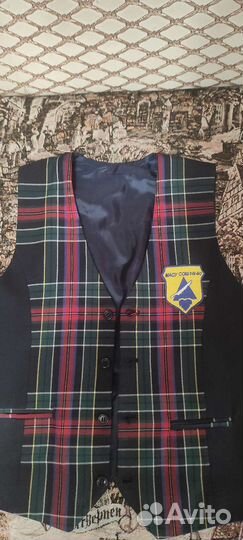 Жилетка для мальчика школьная 164