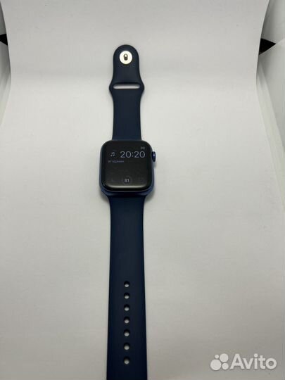 Часы apple watch 7 45 mm blue обмен