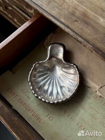 Ракушка икорница винтаж
