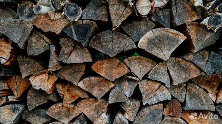 Дрова березовые наколотые