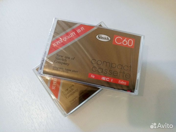 Аудиокассеты новые запечатанные
