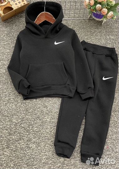 Утеплённый детский спортивный костюм