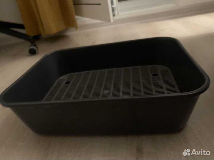 Кошачий лоток с сеткой 28*37*10