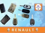 Ключ карта для Renault Рено, автоключ