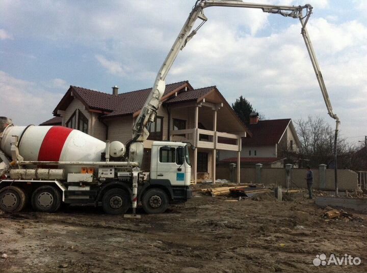 Бетон ГОСТ М100-М550 от производителя Бетононасос