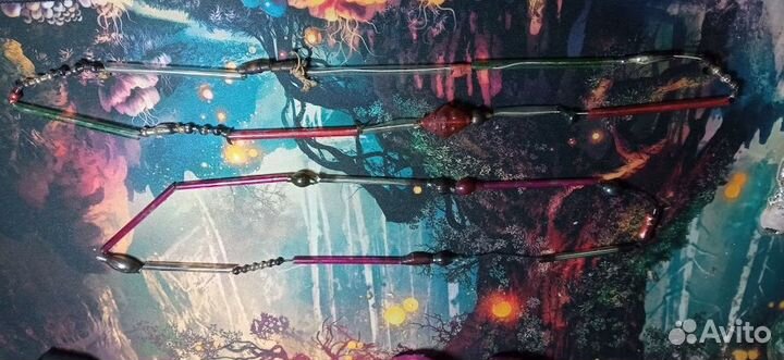 Ёлочные игрушки СССР. Бусы на ёлку СССР. Стеклярус