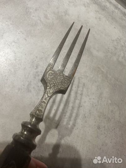 Вилка старинная