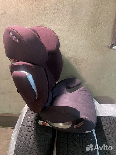 Детское кресло cybex solution Q-FIX, 15-36кг