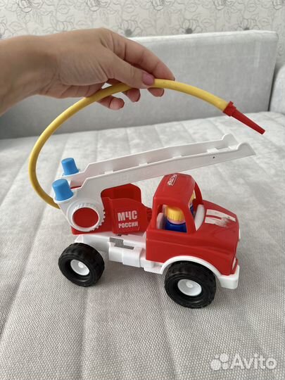 Игрушки для мальчика пакетом пожарная машина