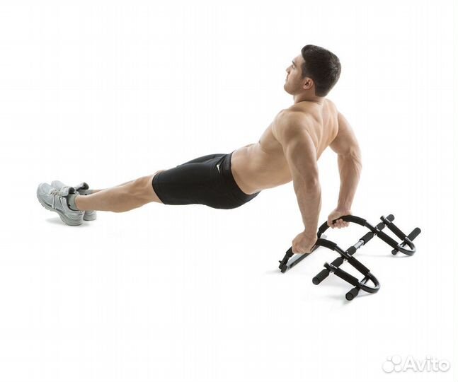 Тренажер в дверной проем 3в1