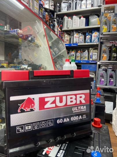 Аккумулятор zubr Ultra (60 Ah, 12 V)