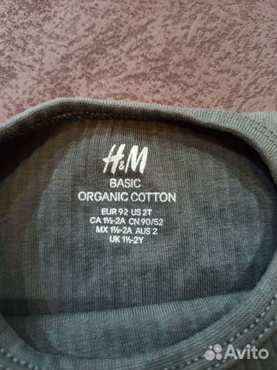 Боди HM 86 92 для девочки