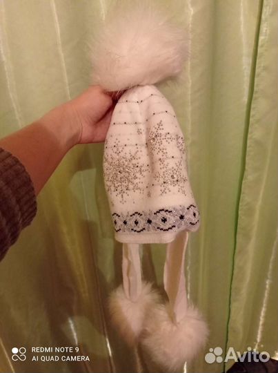 Шапка зимняя женская