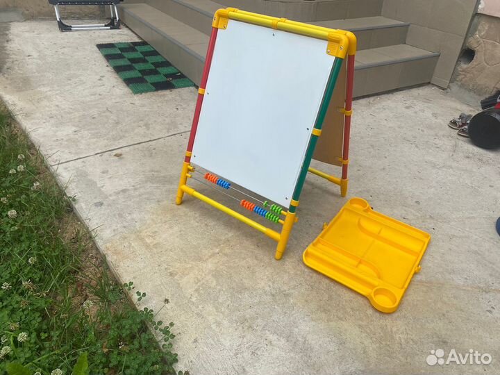 Мольберт детский двухсторонний доска для рисования