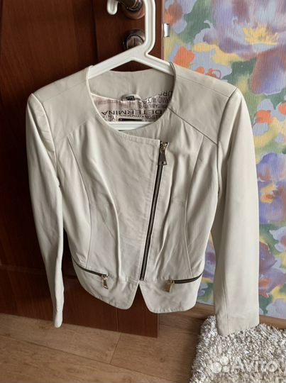 Куртка кожаная женская