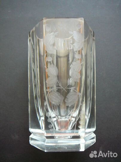 Вазочка, всхв, 1939 год, стекло