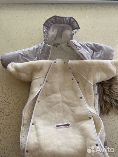 Конверт на выписку, детский комбинезон