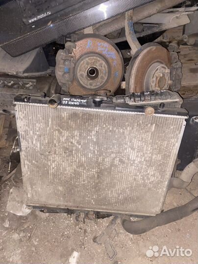 Радиатор охлаждения mitsubishi challenger 4m40