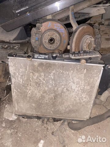 Радиатор охлаждения mitsubishi challenger 4m40