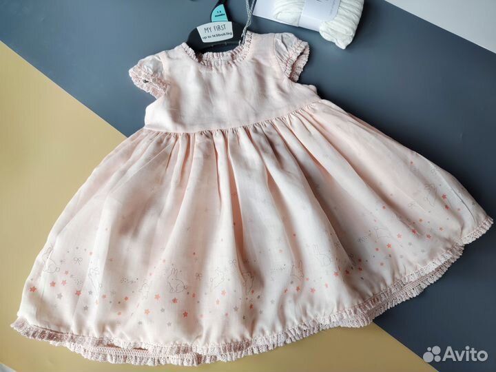 Новое платье для девочки 62 Mothercare