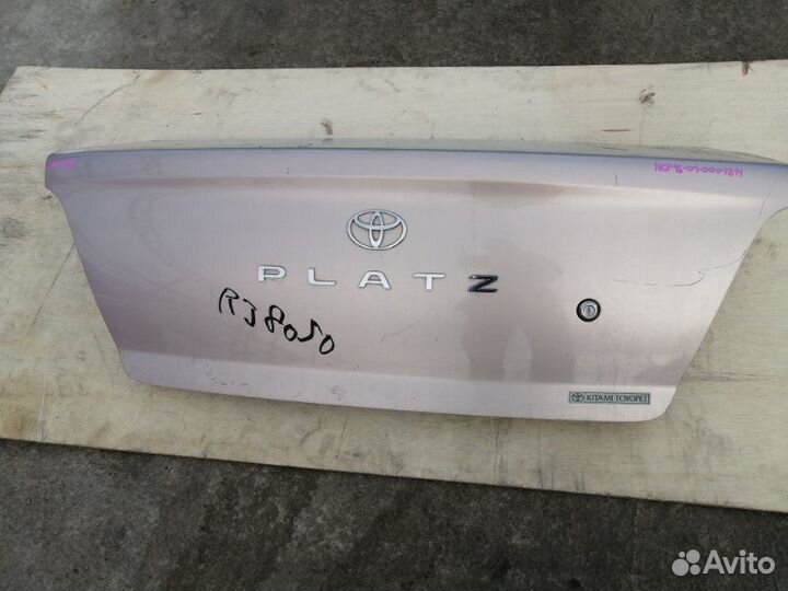 Крышка багажника Toyota Platz NCP12